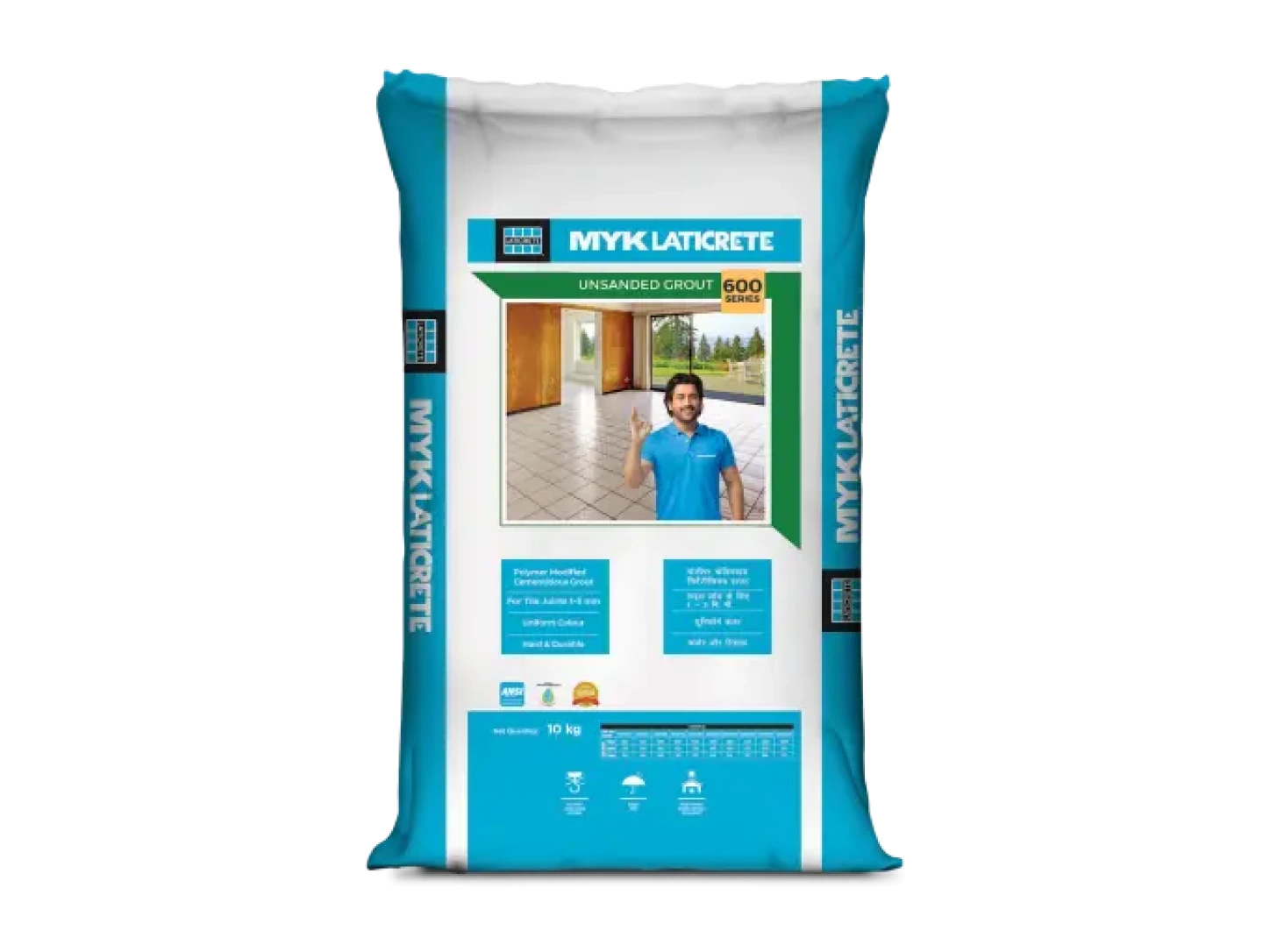 Original MYK Laticrete 600 cementitious grout